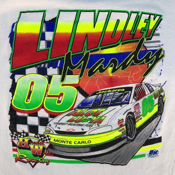 Rare Herschel Walker Racing Mardy Lindley tshirt 90s 1990s vintage - Picture 4 of 6